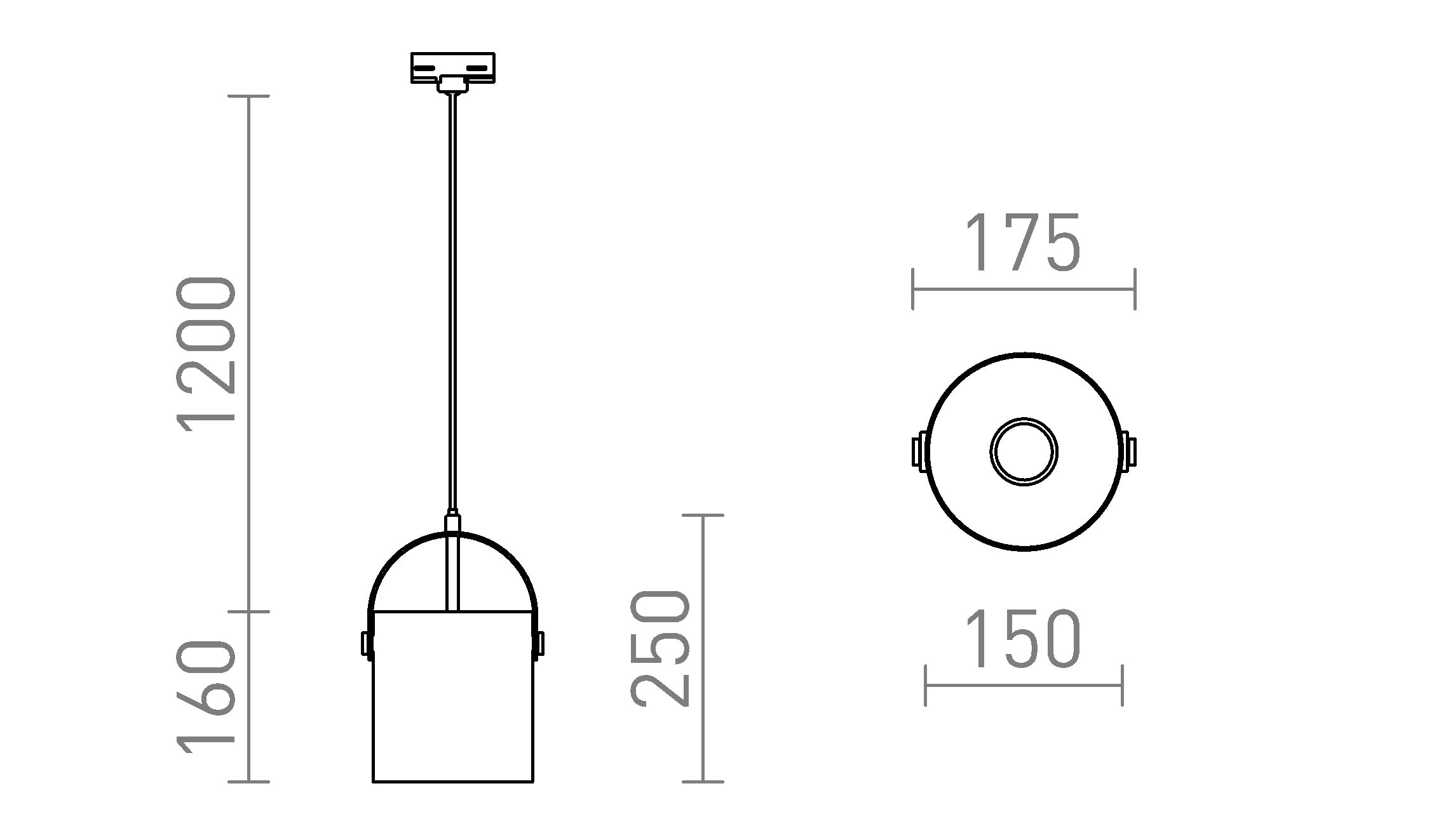 JULIETTA 16 PENTRU ȘINĂ CU 3-CIRCUITE - Product sketch