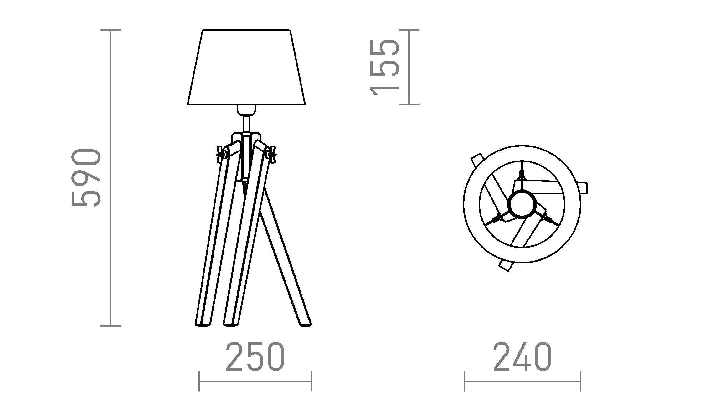 AMBITUS/ALVIS DE MASĂ - Product sketch