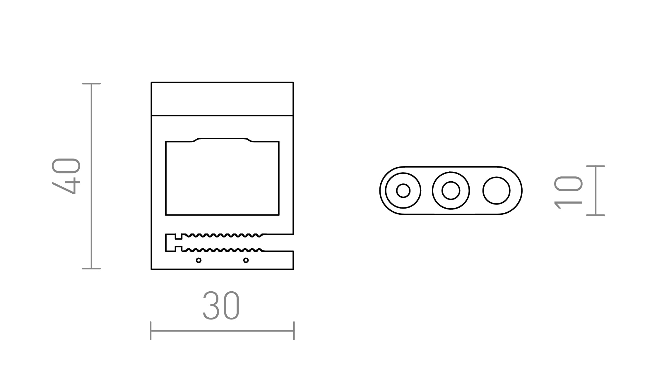 MANER MECANIC WAVE - Product sketch