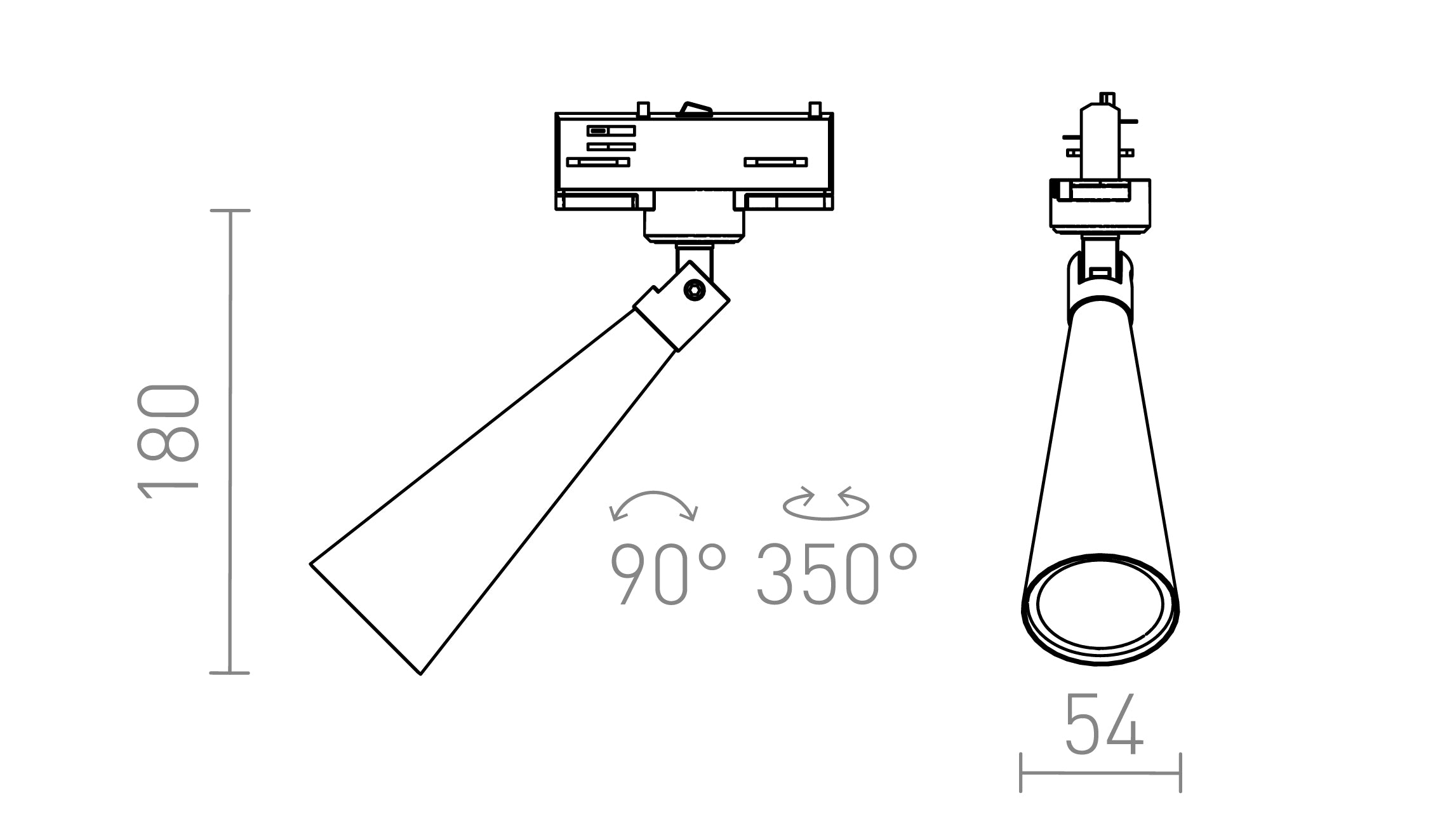 ALEXIS PENTRU ȘINĂ CU 1-CIRCUIT - Product sketch