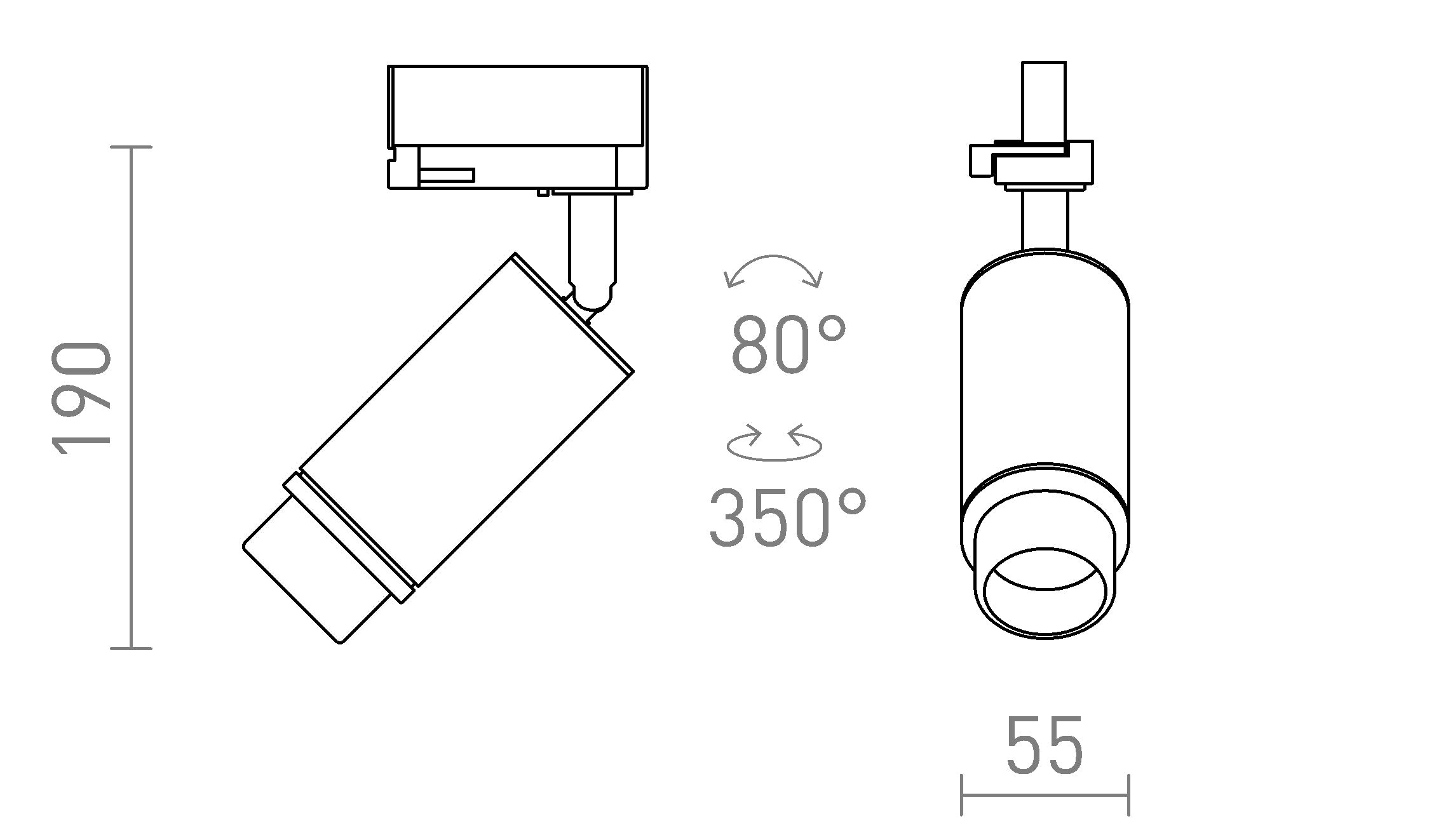 OPTIMUS 2 PENTRU ȘINĂ CU 3-CIRCUITE - Product sketch