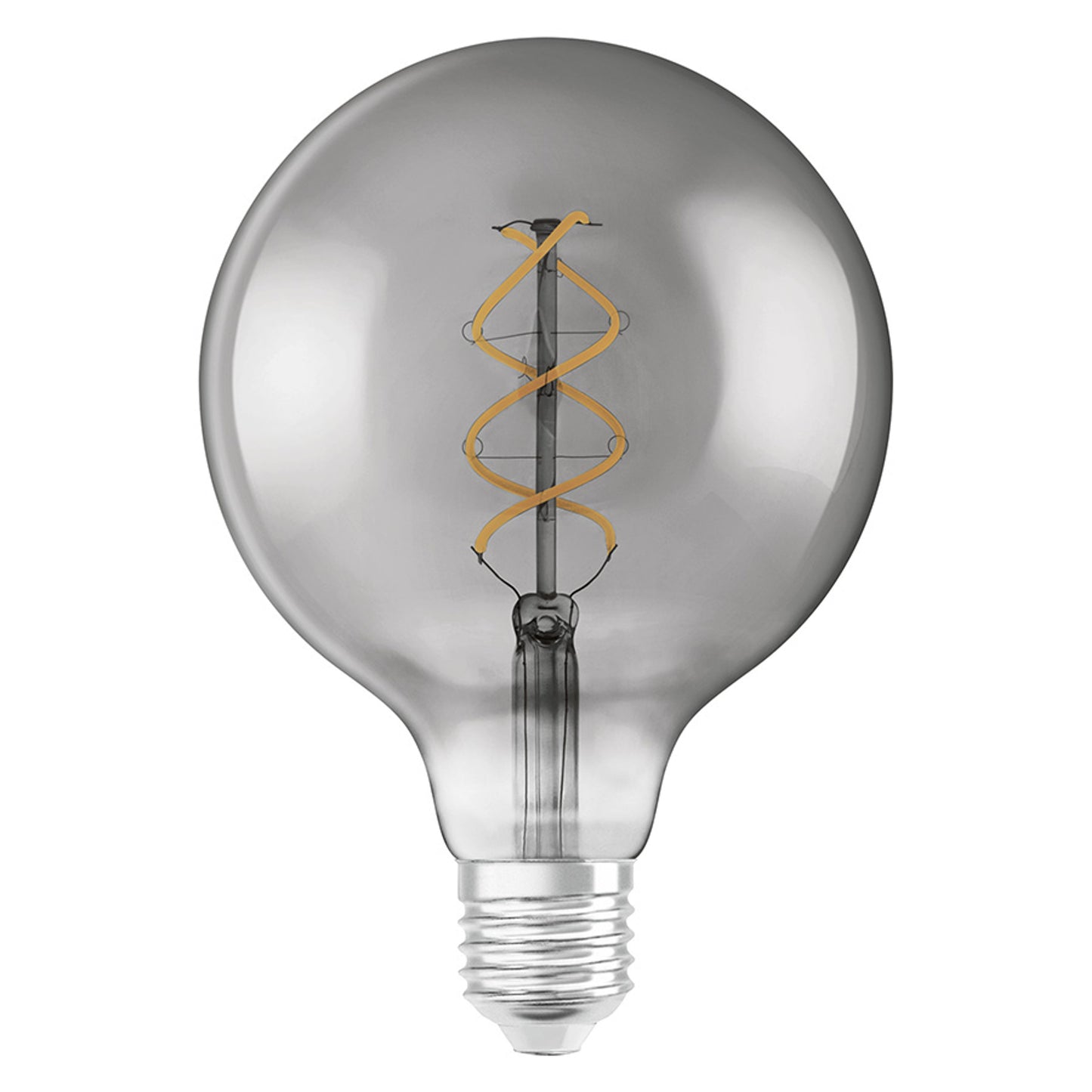 RENDL light source OSRAM Vintage Globe 125 SPIRAL  smoke-colored 230V E27 LED EQ15  1800K G13459 2