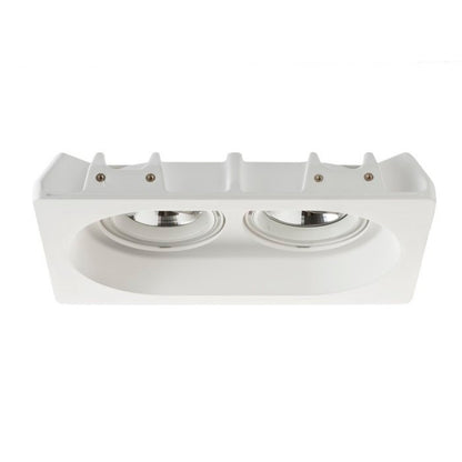 RENDL Outlet DINGO II directional  plaster 230V LED G53 2x15W R10270 5
