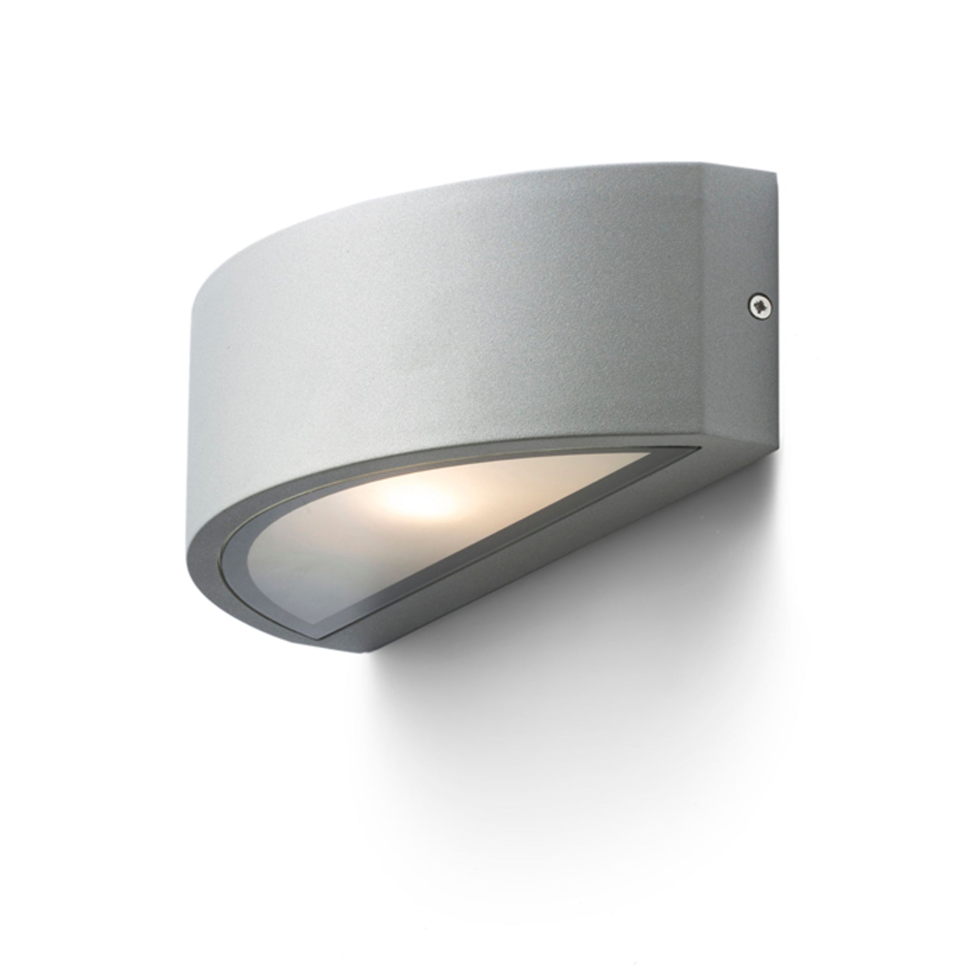 RENDL outdoor lamp LESA wall silver grey  230V LED E27 15W IP54 R10366 1