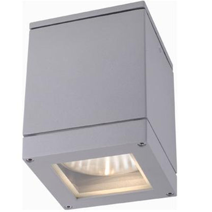 RENDL outdoor lamp QUADRA M ceiling silver grey  230V LED E27 8W IP54 R10386 2