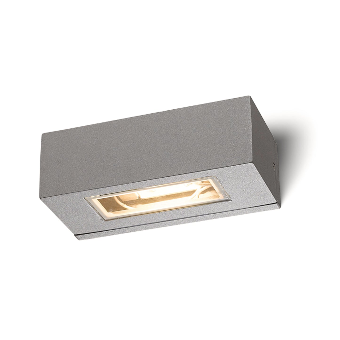 RENDL outdoor lamp WOOP wall silver grey  230V R7s 78mm 12W IP54 R10438 6