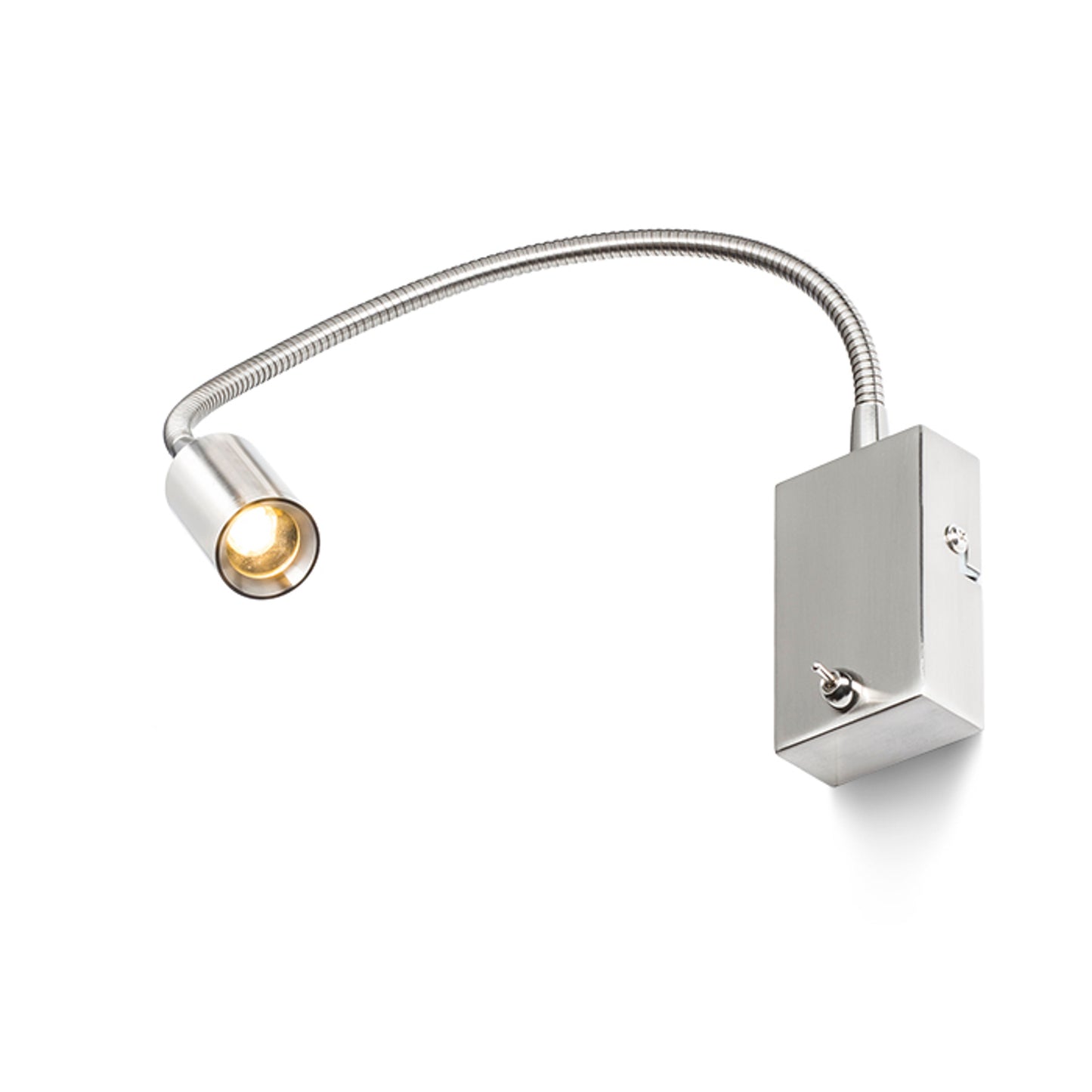RENDL spotlight VERSA wall matt nickel 230V LED 3W 40° 3000K R10602 2