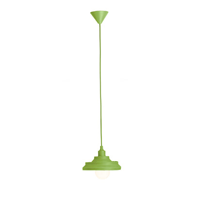 RENDL Outlet AMICI silicone pendant green  230V LED E27 15W R10620 6