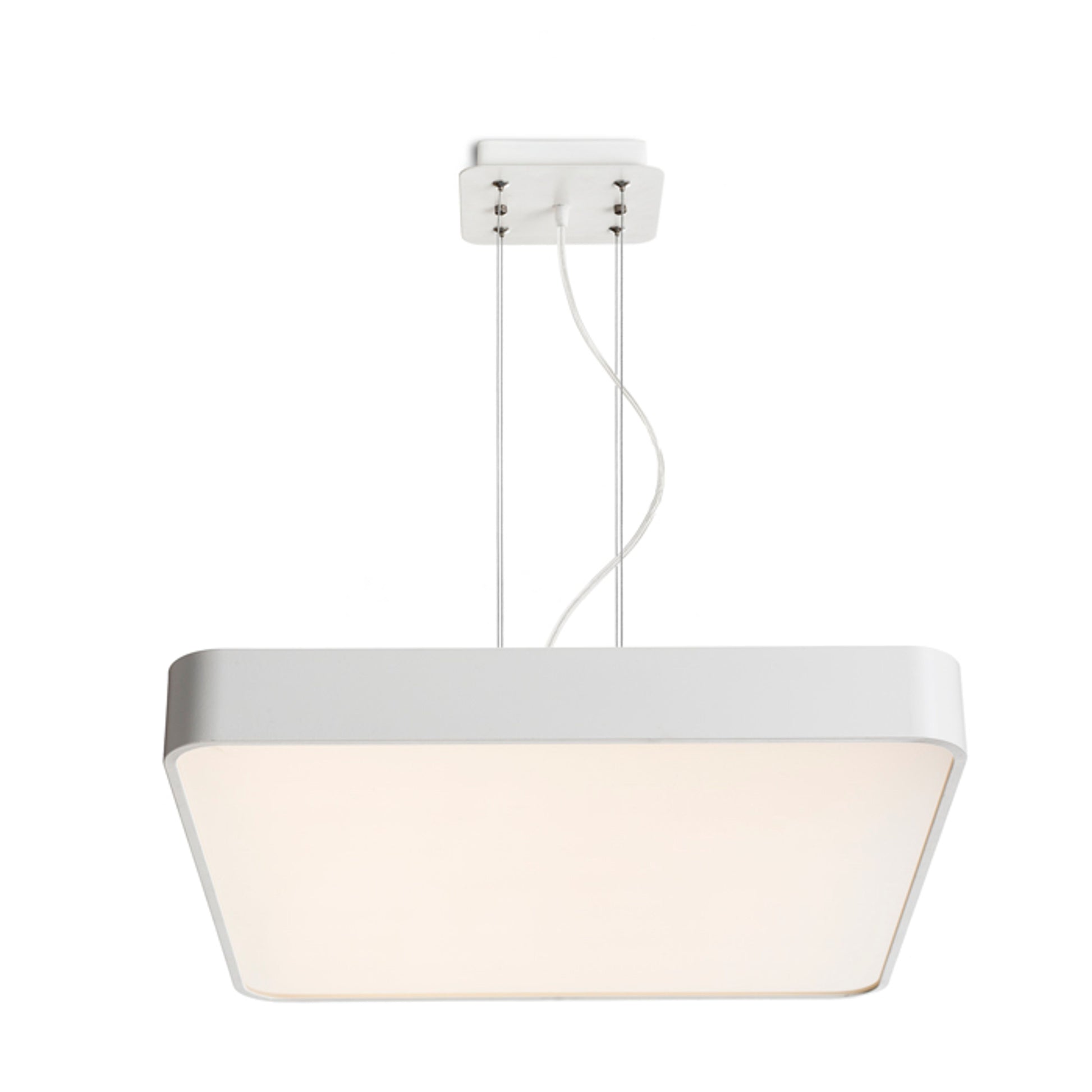 RENDL pendant lamp MENSA SQ 48 pendant white  230V LED 56W  3000K R11291 6