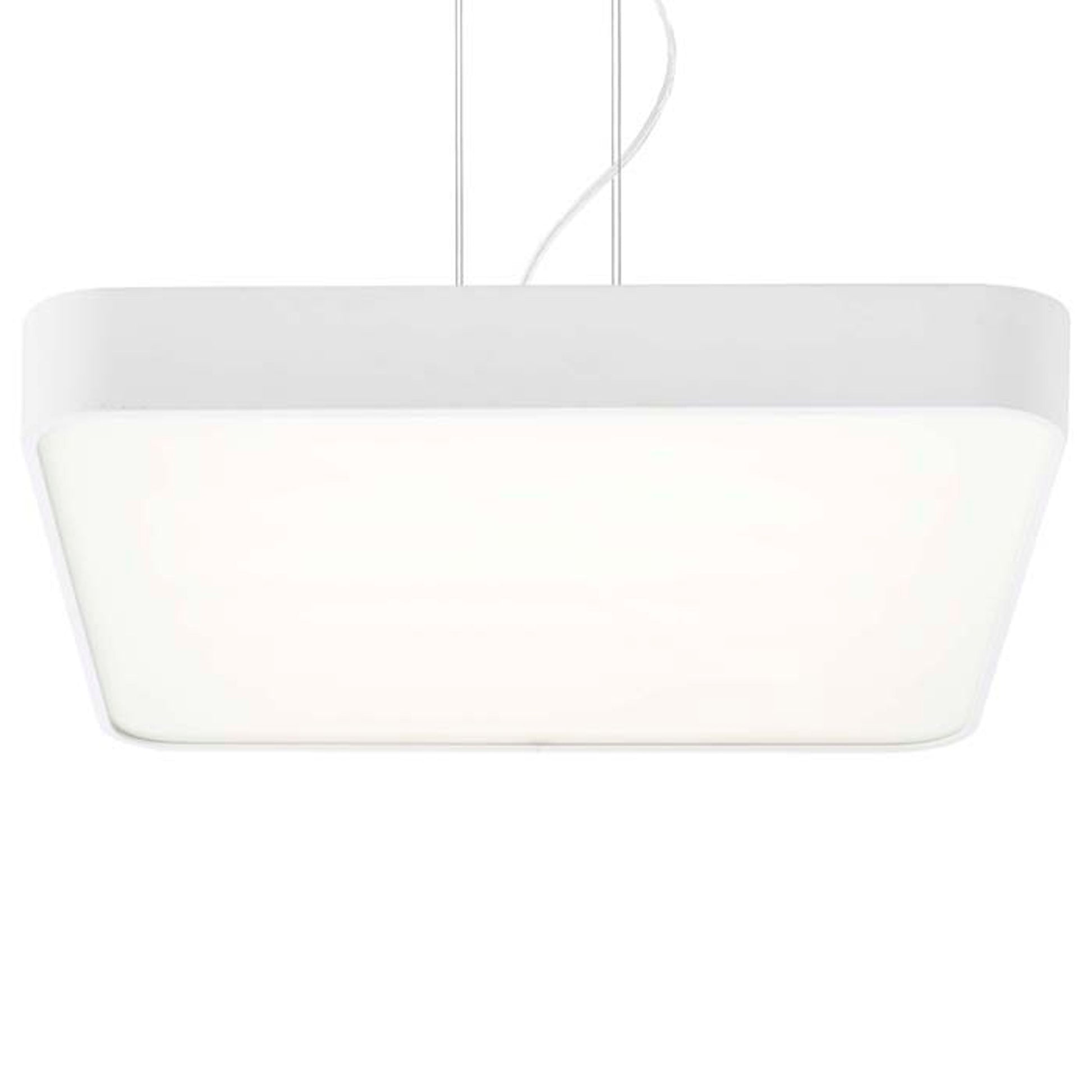 RENDL pendant lamp MENSA SQ 48 pendant white  230V LED 56W  3000K R11291 7