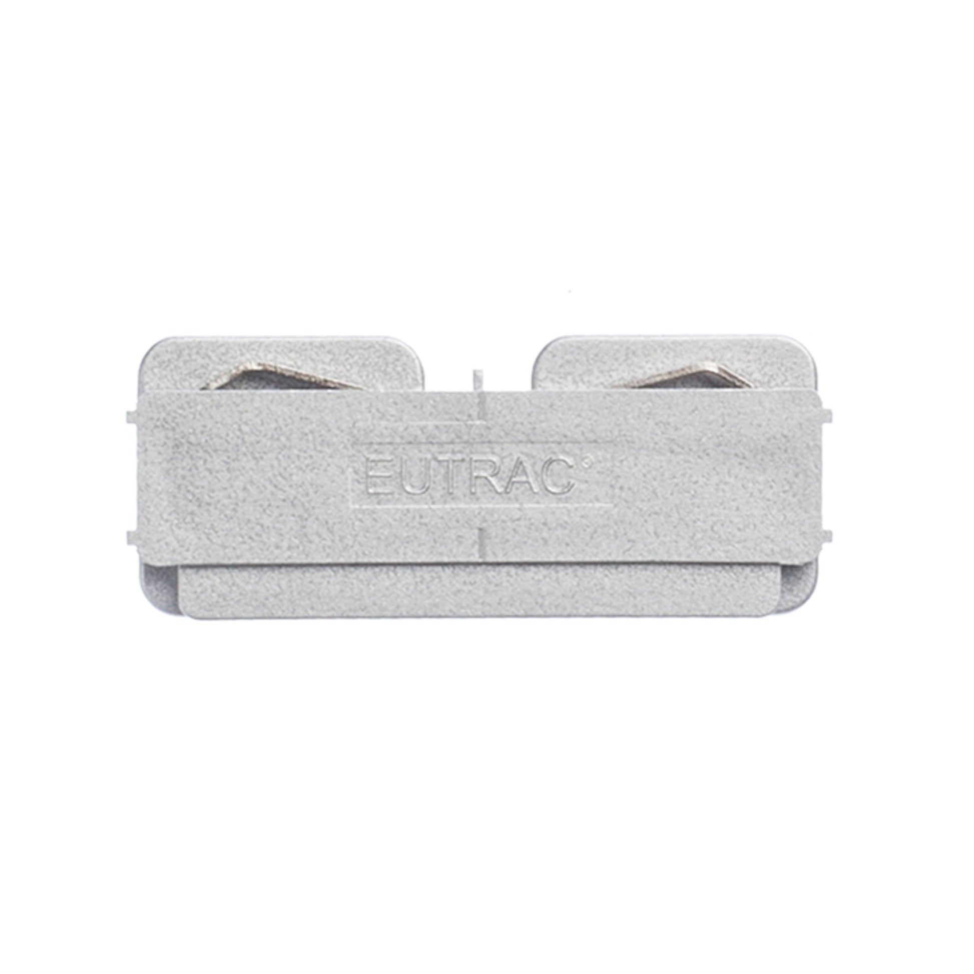 RENDL 3-circuit track system EUTRAC straight joint, electrical silver grey 230V  R11319 2