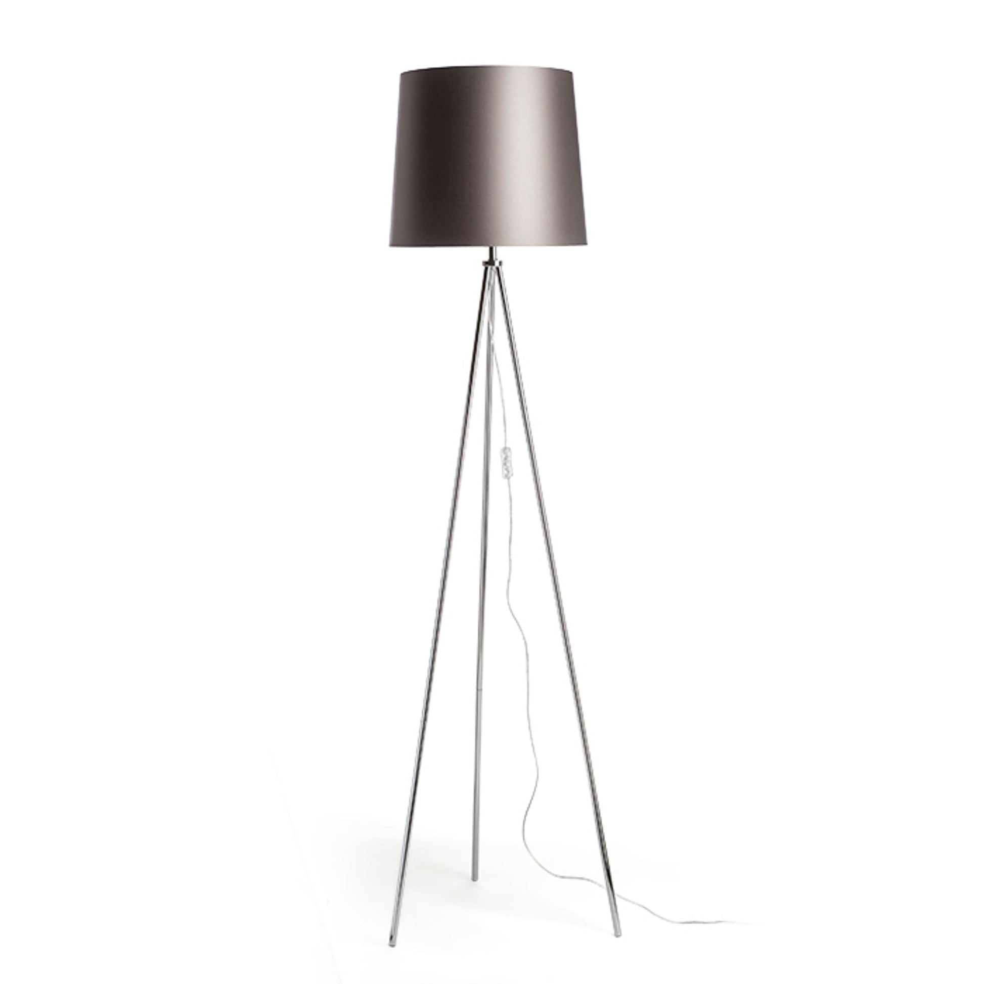 RENDL shades, shade bases, pendent sets CONNY 35/30 shade  Monaco dove gray/silver PVC  max. 23W R11592 8