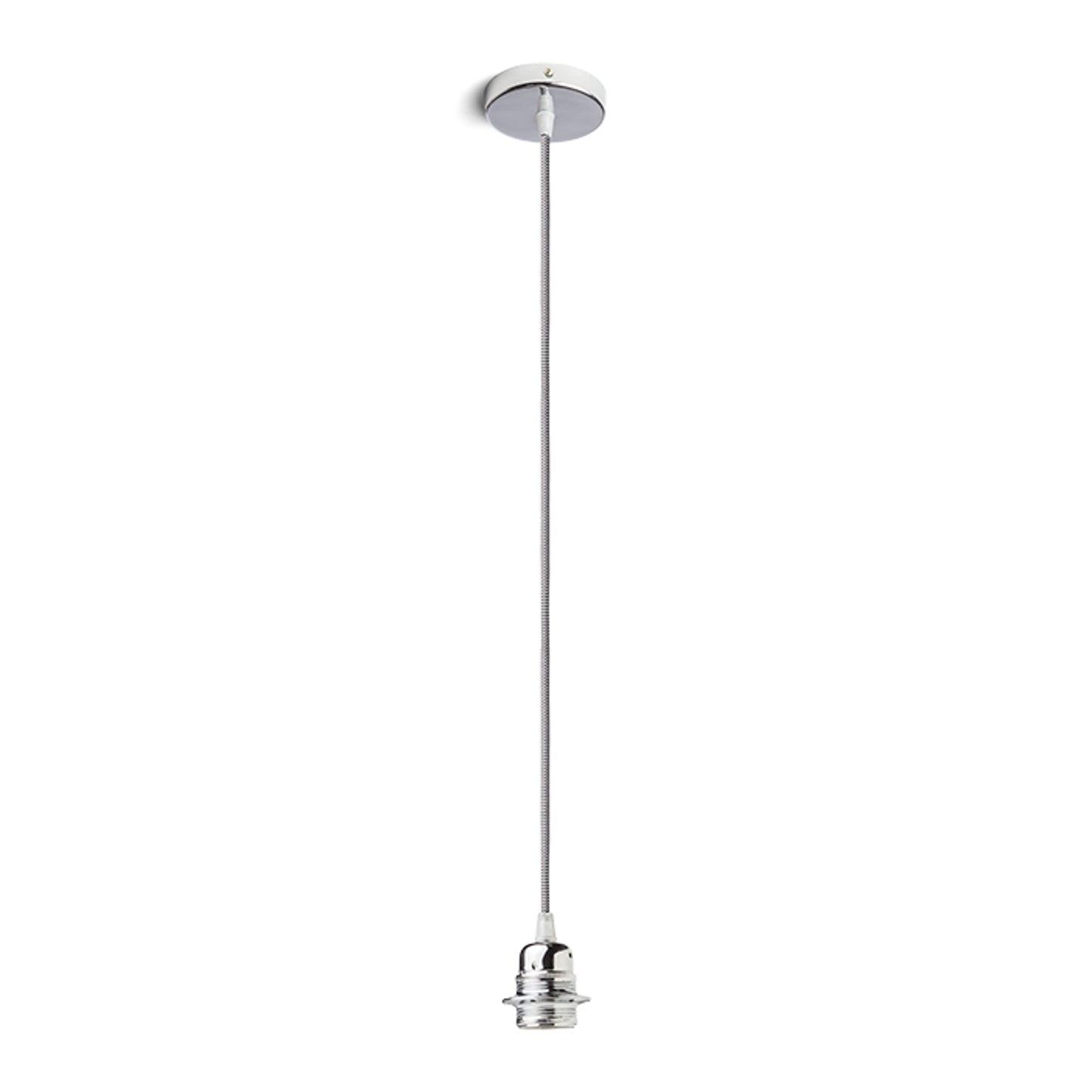 RENDL shades, shade bases, pendent sets ELISA pendant set CHB+B/WC+CHF   230V LED E27 15W R11876 2
