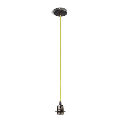RENDL shades, shade bases, pendent sets ELISA pendant set BB+LC+BCHF   230V LED E27 15W R11885 2