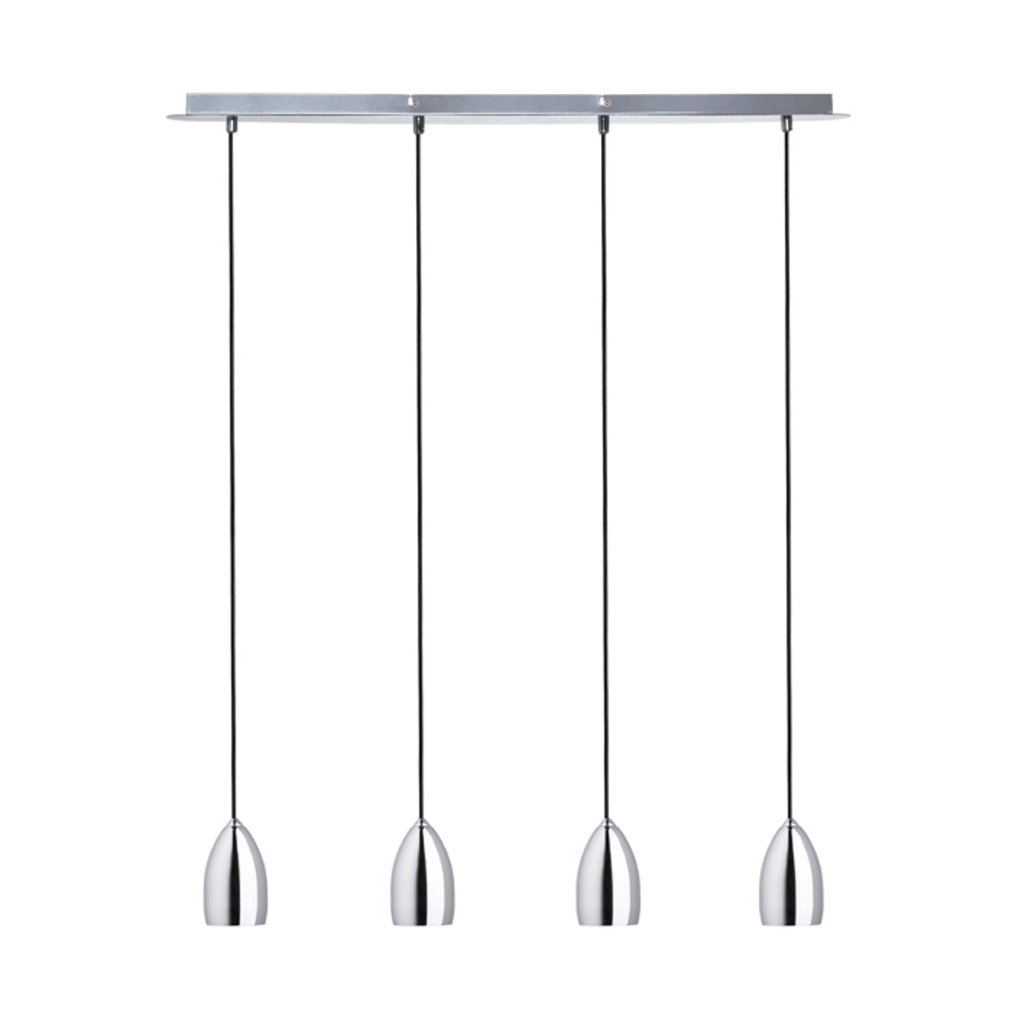 RENDL pendant lamp BABADES IV pendant  chrome 230V GU10 4x35W R12083 2