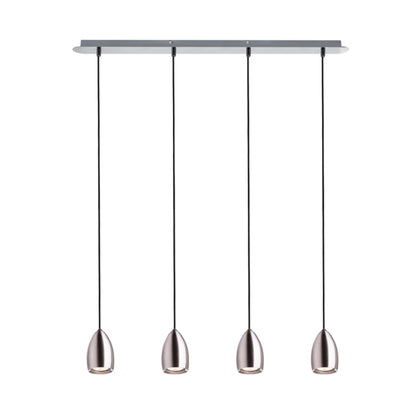 RENDL pendant lamp BABADES IV pendant  matt nickel 230V GU10 4x35W R12084 1