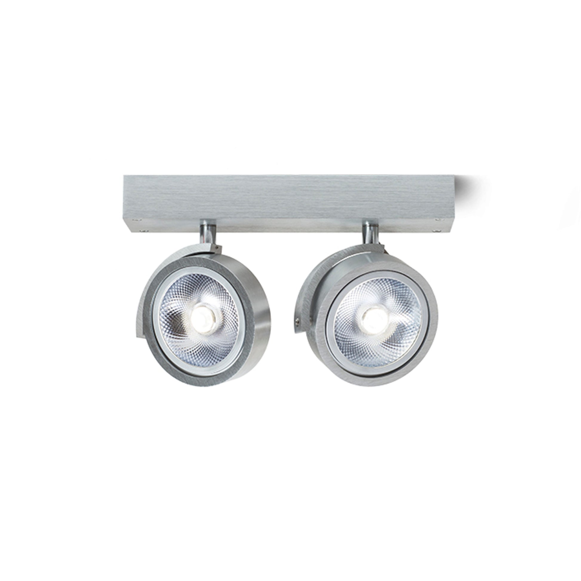 RENDL Outlet KELLY II wall  brushed aluminum 230V LED G53 2x15W R12328 2