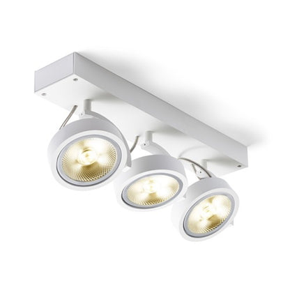 RENDL Outlet KELLY III wall white  230V LED G53 3x15W R12329 1