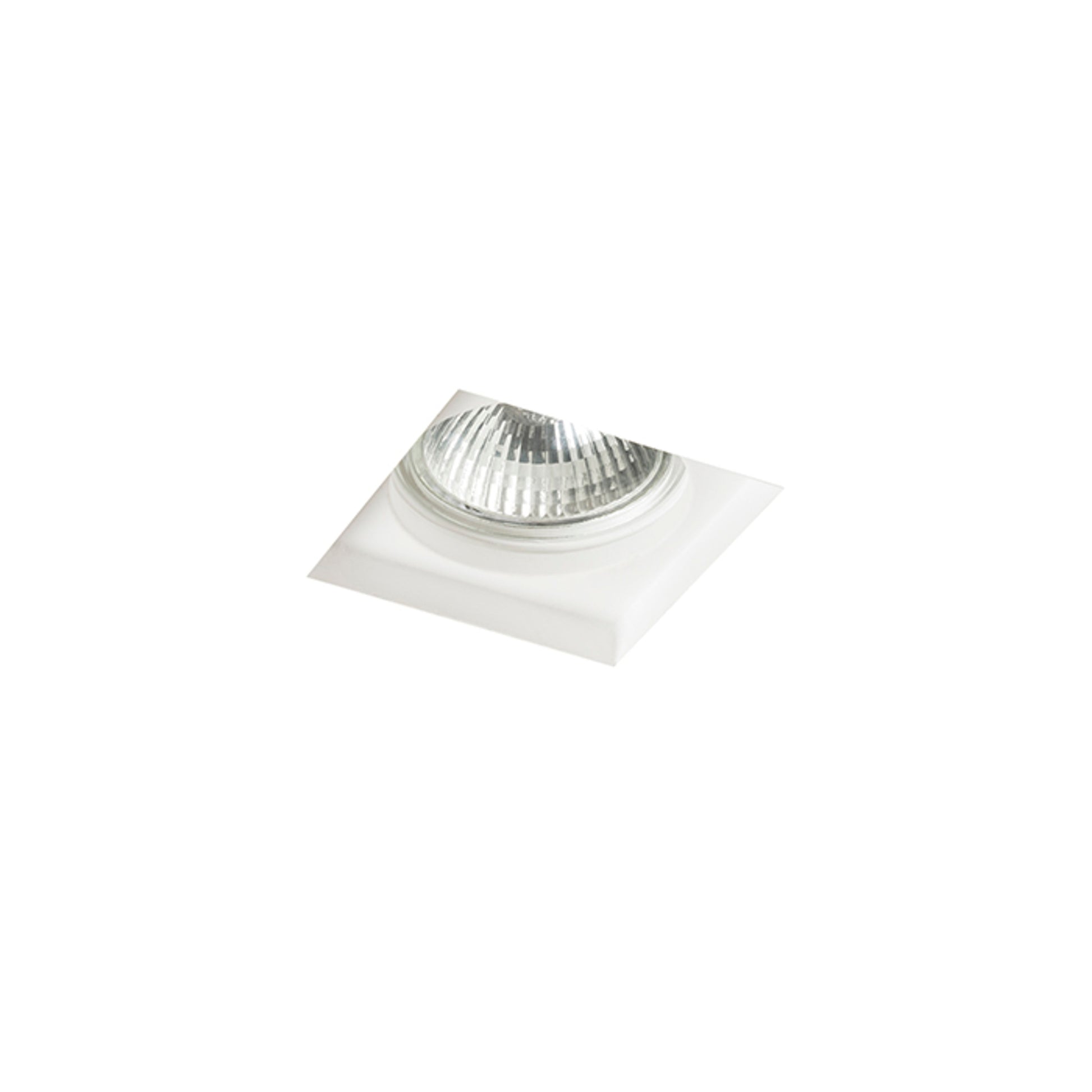RENDL recessed light DANDY SQ recessed  plaster 230V LED GU10 8W R12363 1