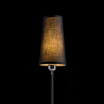 RENDL table lamp LULU table black chrome 230V LED E27 8W R12465 4