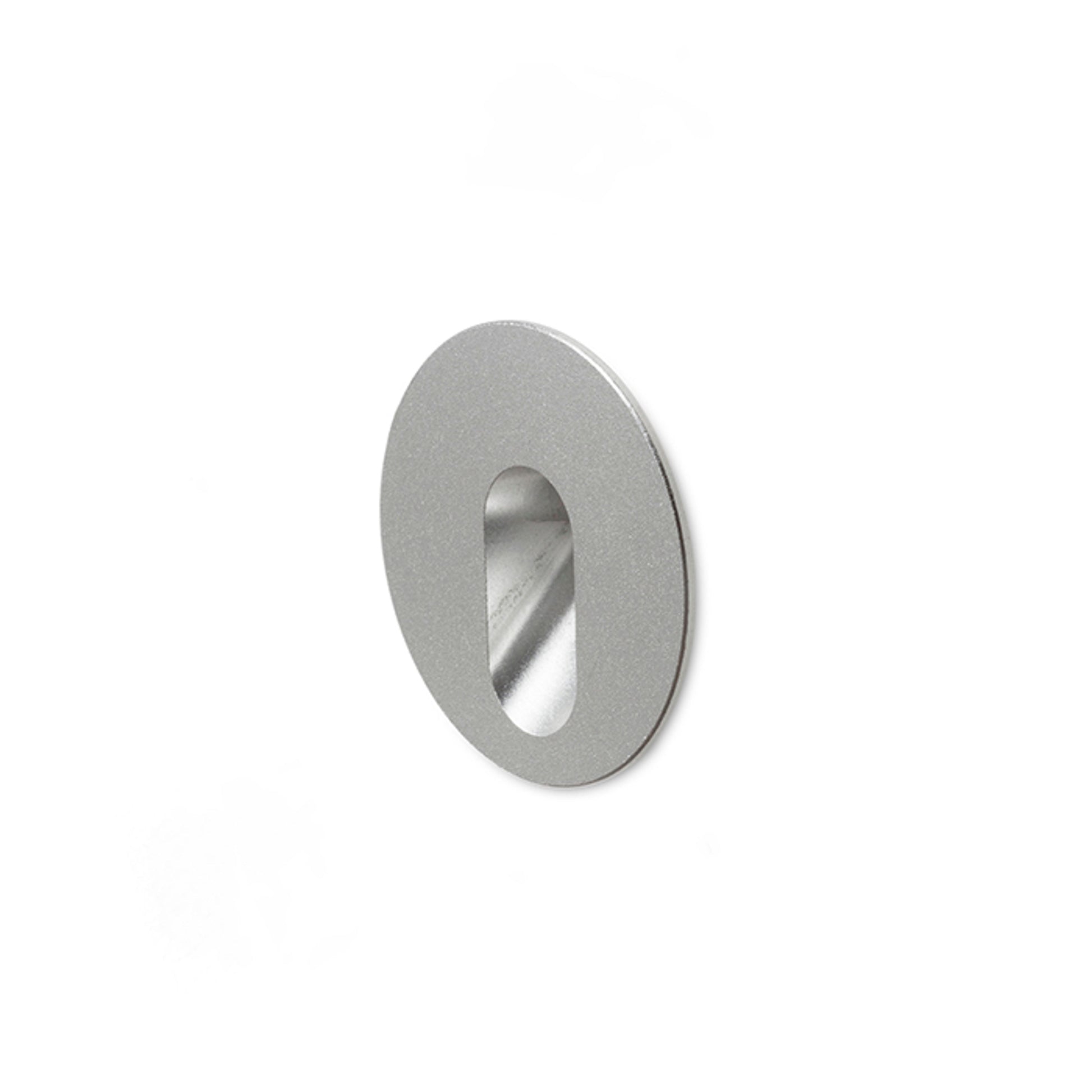 RENDL recessed light MEMPHIS R wall recessed silver grey 230V LED 3W 60° 3000K R12687 8