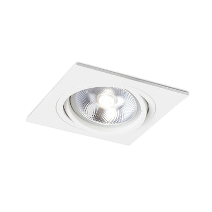 RENDL recessed light PASADENA G53 SQ I  white  230V LED G53 15W R12700 5