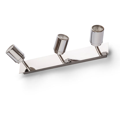 RENDL spotlight DUBLIN III surface mounted  chrome 230V GU10 3x9W IP44 R13379 5
