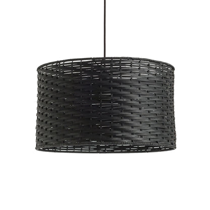 RENDL pendant lamp FIATLUX 41/24 pendant black bamboo 230V LED E27 15W R13398 9