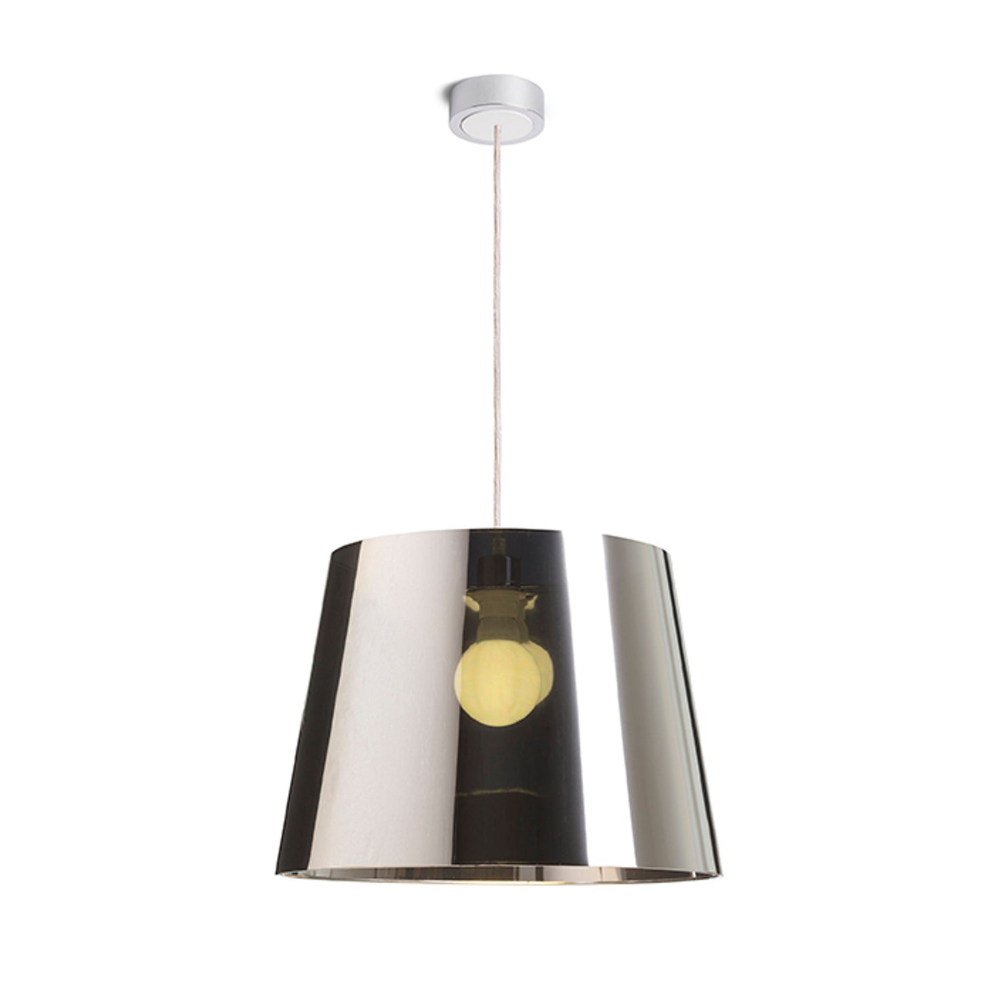 RENDL shades, shade bases, pendent sets ILLUSION 45/33 shade  chrome foil  max. 20W R13417 7