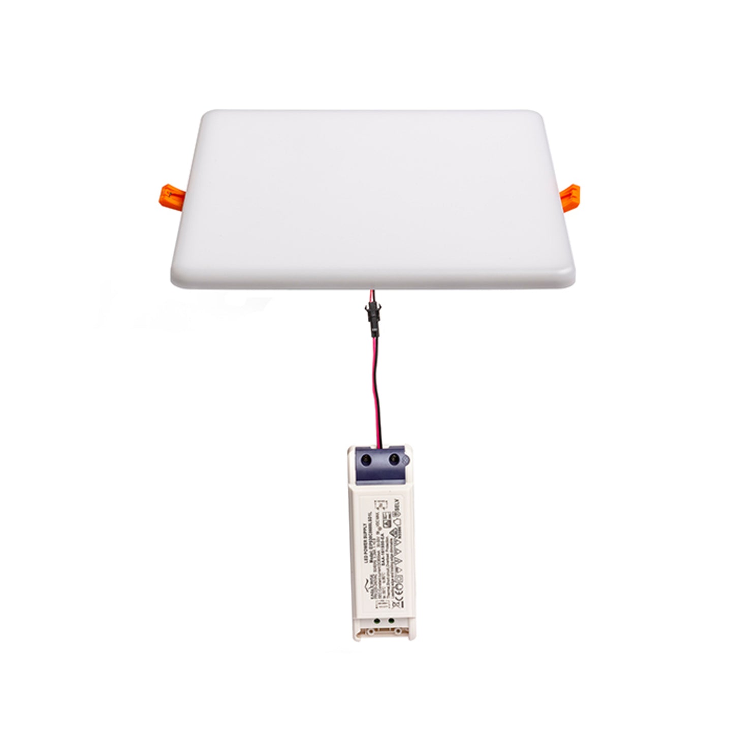 RENDL recessed light BELI SQ 21 recessed  frosted acrylic 230V LED 24W IP65  3000K R13522 5