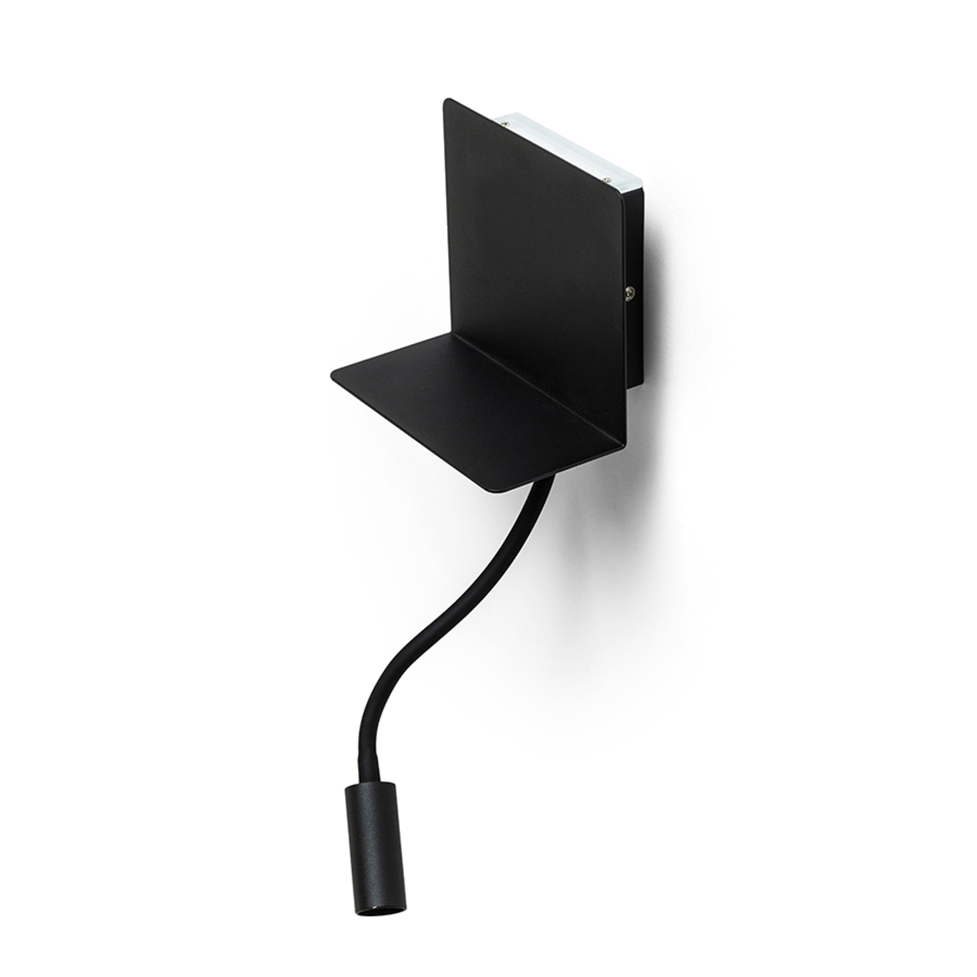 RENDL spotlight ROSTAM wall with USB black 230V LED 2x3W 3000K R13571 1