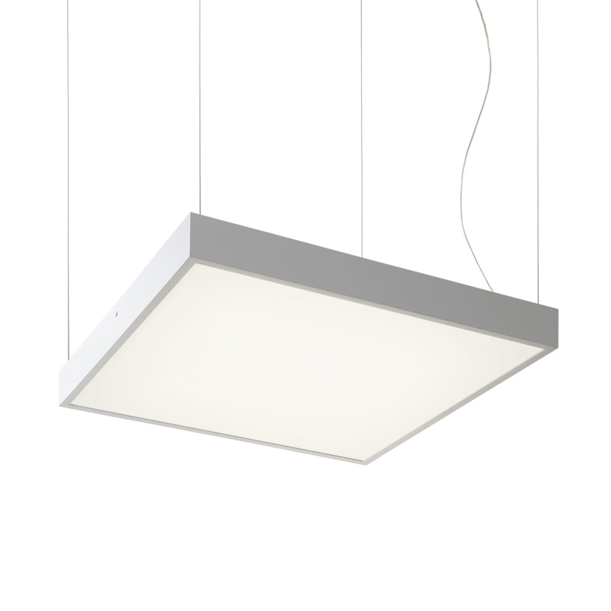 RENDL pendant lamp STRUCTURAL LED 55x55 pendant white  230V LED 48W  3000K R13713 1