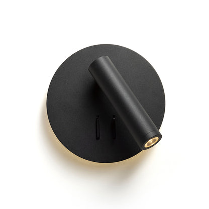 RENDL spotlight THALIA wall black satinated acrylic 230V LED 6+3W 3000K R13765 11