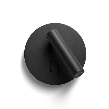 RENDL spotlight THALIA wall black satinated acrylic 230V LED 6+3W 3000K R13765 12
