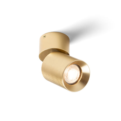 RENDL spotlight DARIO ceiling  brushed brass 230V LED GU10 9W R13869 6
