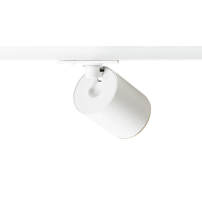 RENDL 1-circuit track system DARIO for 1-circuit tracks white brushed brass 230V LED GU10 9W R13870 3