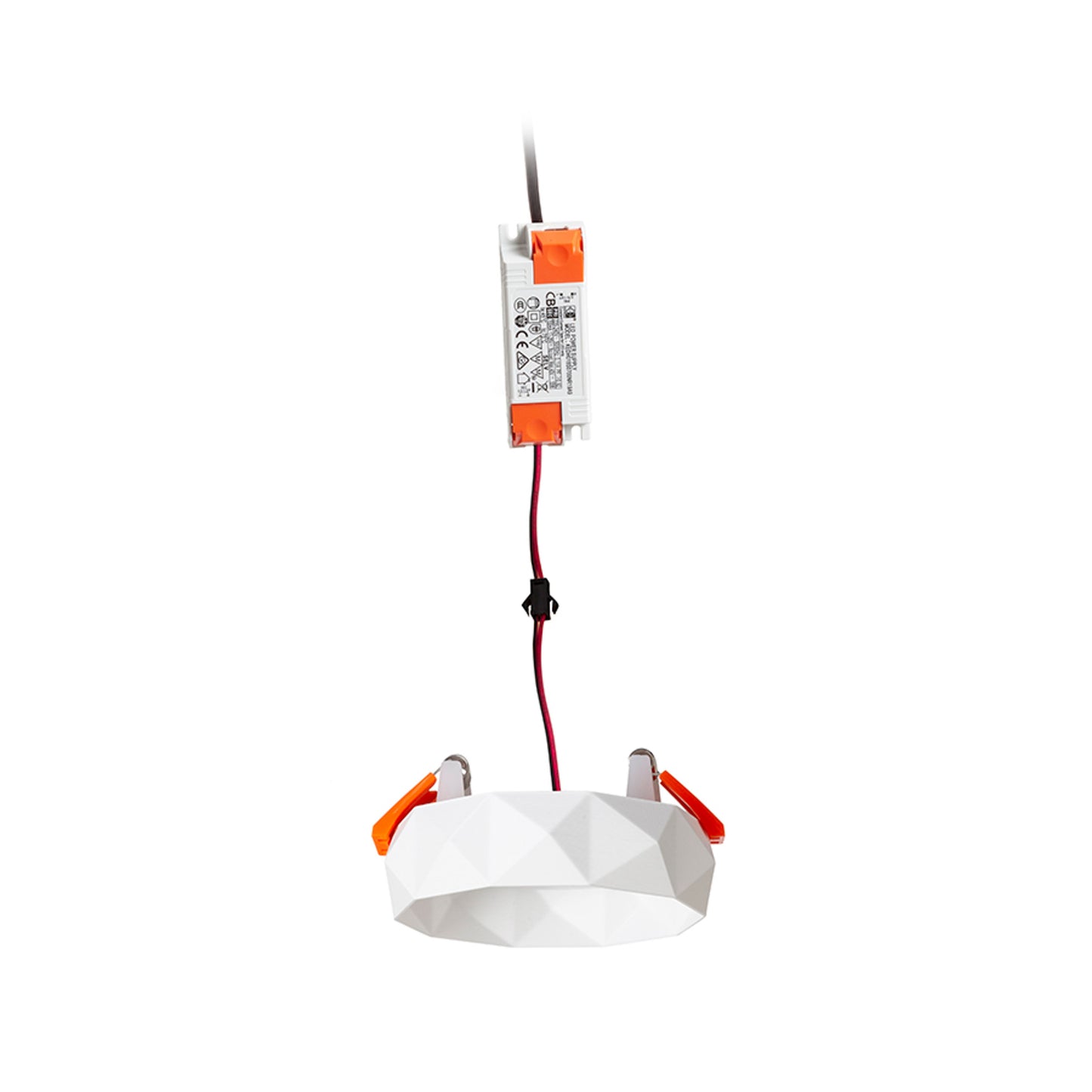 RENDL recessed light MARENGA RD5 28 recessed white Eco PLA 230V LED 6W  3000K R14006 7