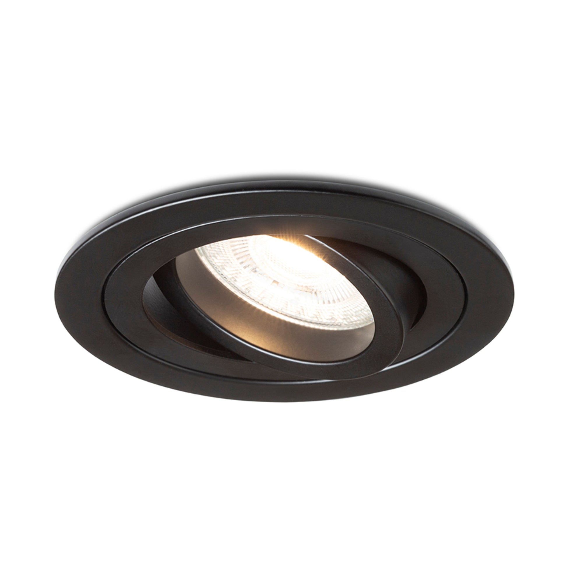 RENDL recessed light PASADENA GU10 R  recessed black  230V LED GU10 7W R14103 1