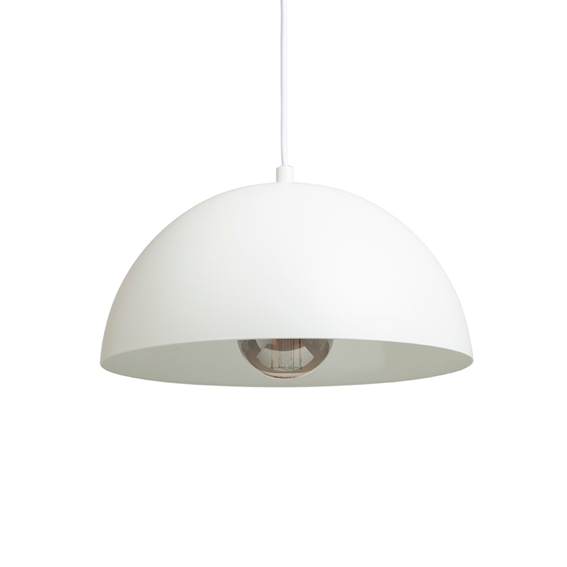 RENDL pendant lamp GLADYS 30 pendant white/white  230V LED E27 15W R14107 4