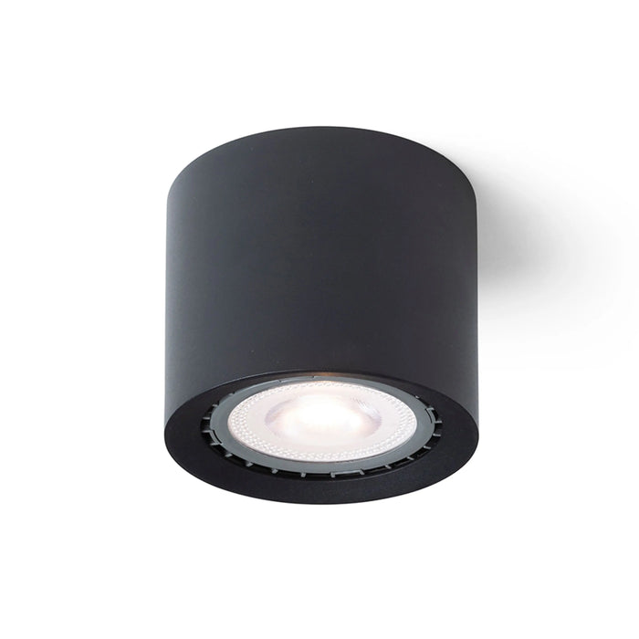 RENDL surface mounted lamp KAYAL ceiling black 230V LED GU10 9W R14221 1
