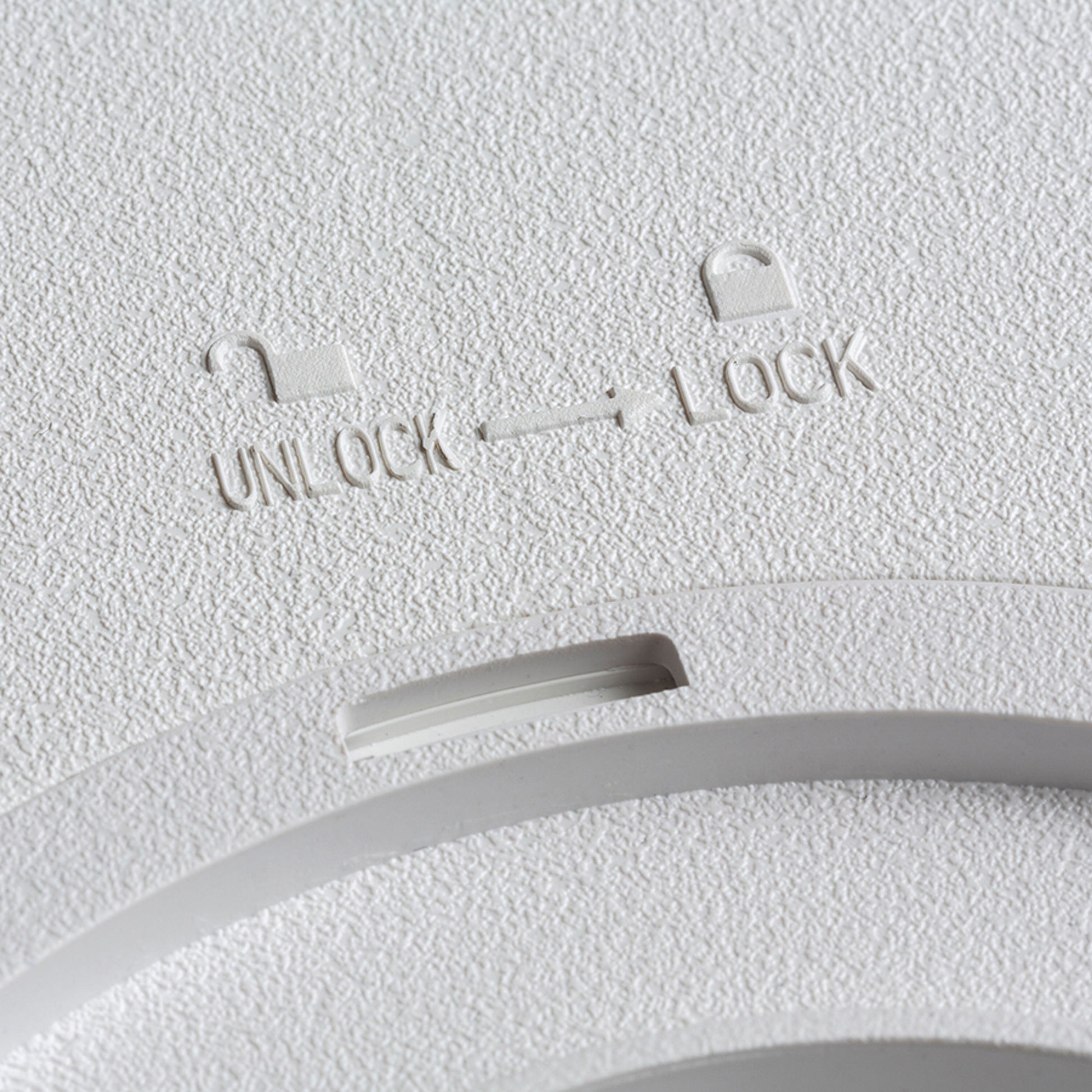 RENDL surface mounted lamp LANA 23 surface mounted white plastic 230V LED 18W  3000K 4000K 6000K R14301 7
