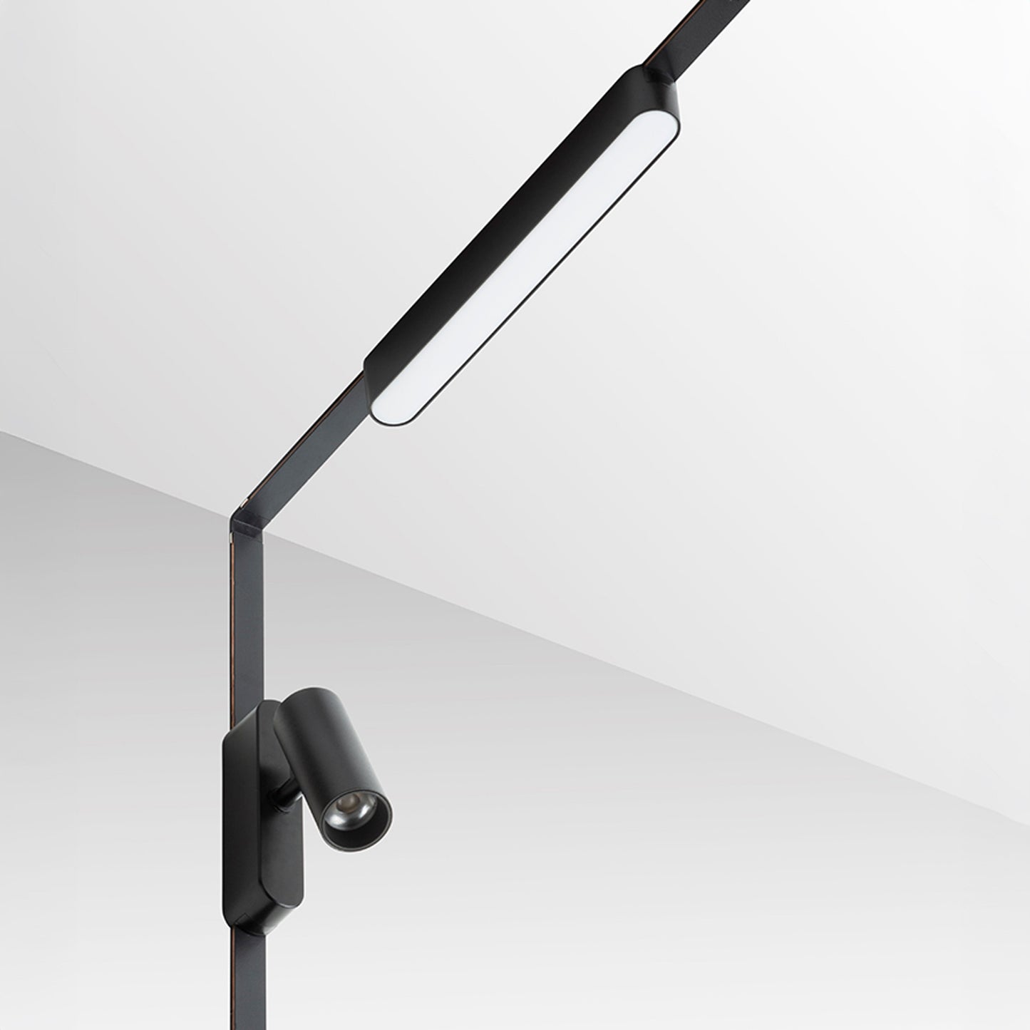 RENDL Ultra-thin track system OXONIA 22 for the VEGA/WAVE system black  24= LED 12W 110°  3000K 4000K 6500K R14320 9