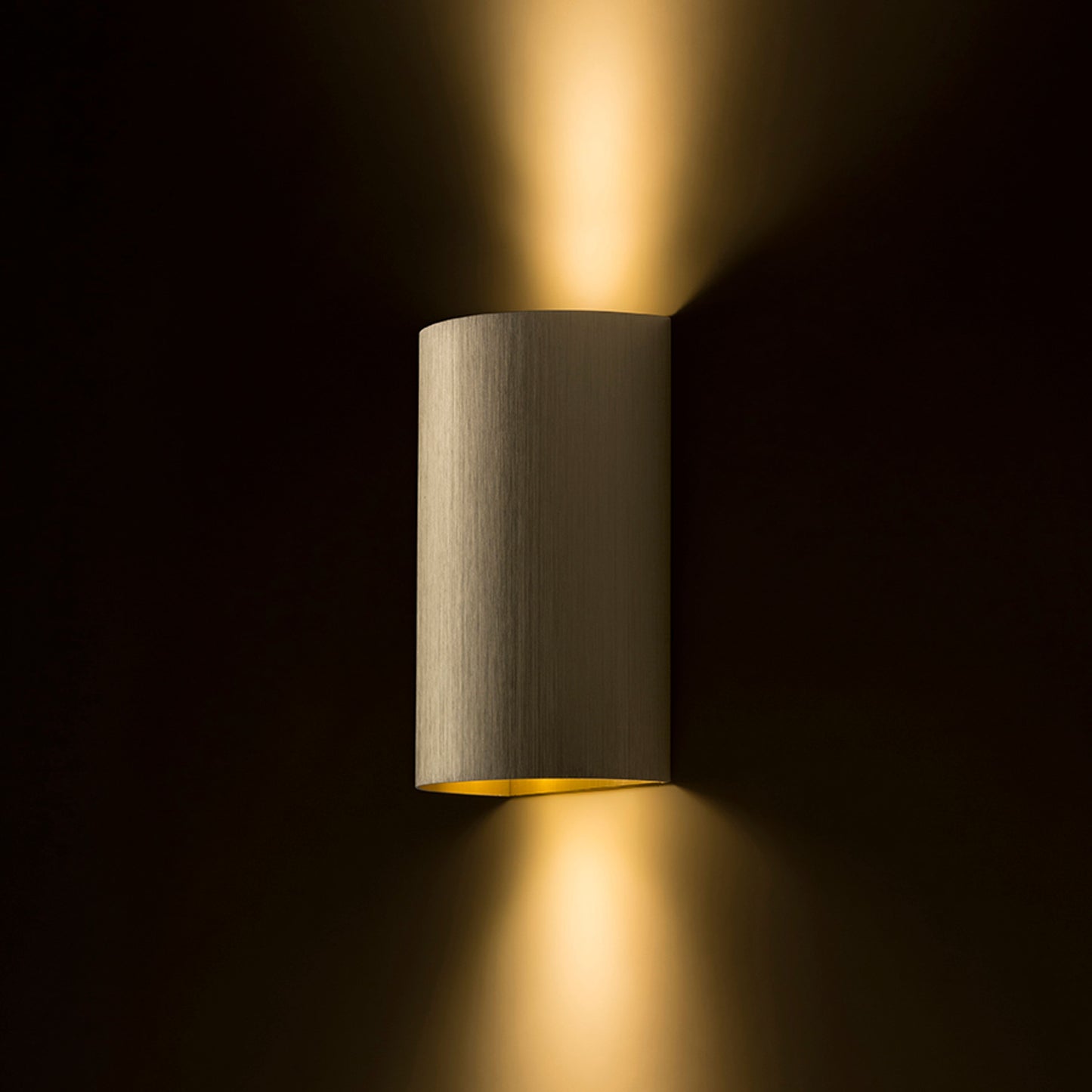 RENDL wall lamp CAPRI R wall  brushed brass 230V LED GU10 2x9W R14414 3