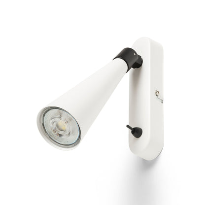 RENDL spotlight ALEXIS wall white/black  230V LED GU10 5W R14465 4