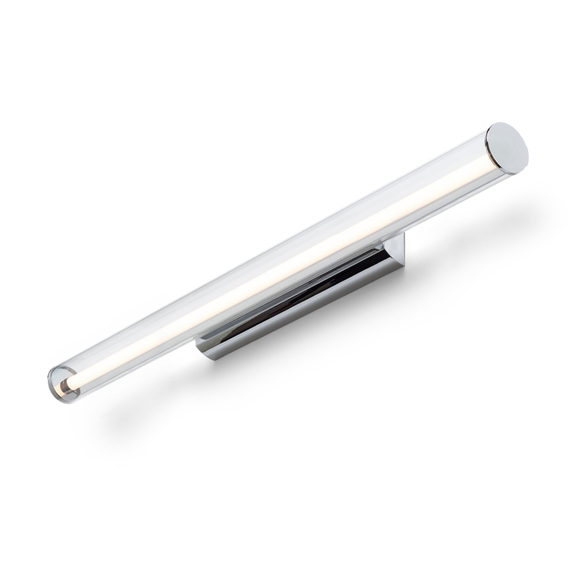 RENDL wall lamp RIVIER LED 89 wall  chrome/clear acrylic 230V LED 18W  3000K R14490 1