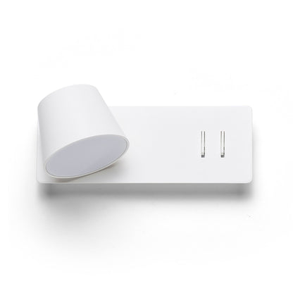 RENDL spotlight AMADEUS wall with backlighting white  230V LED 4+6W  3000K R14521 9