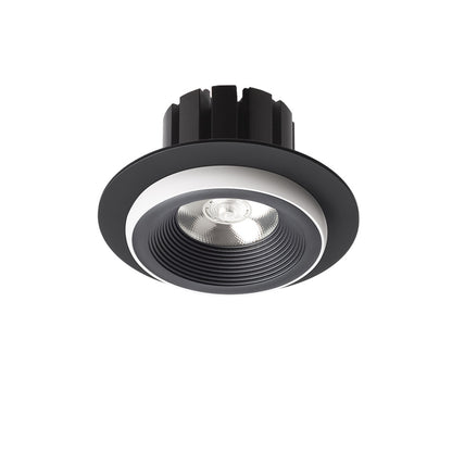 RENDL recessed light SHARM R I recessed black/white black 230V LED 10W 24° 3000K R14569 2