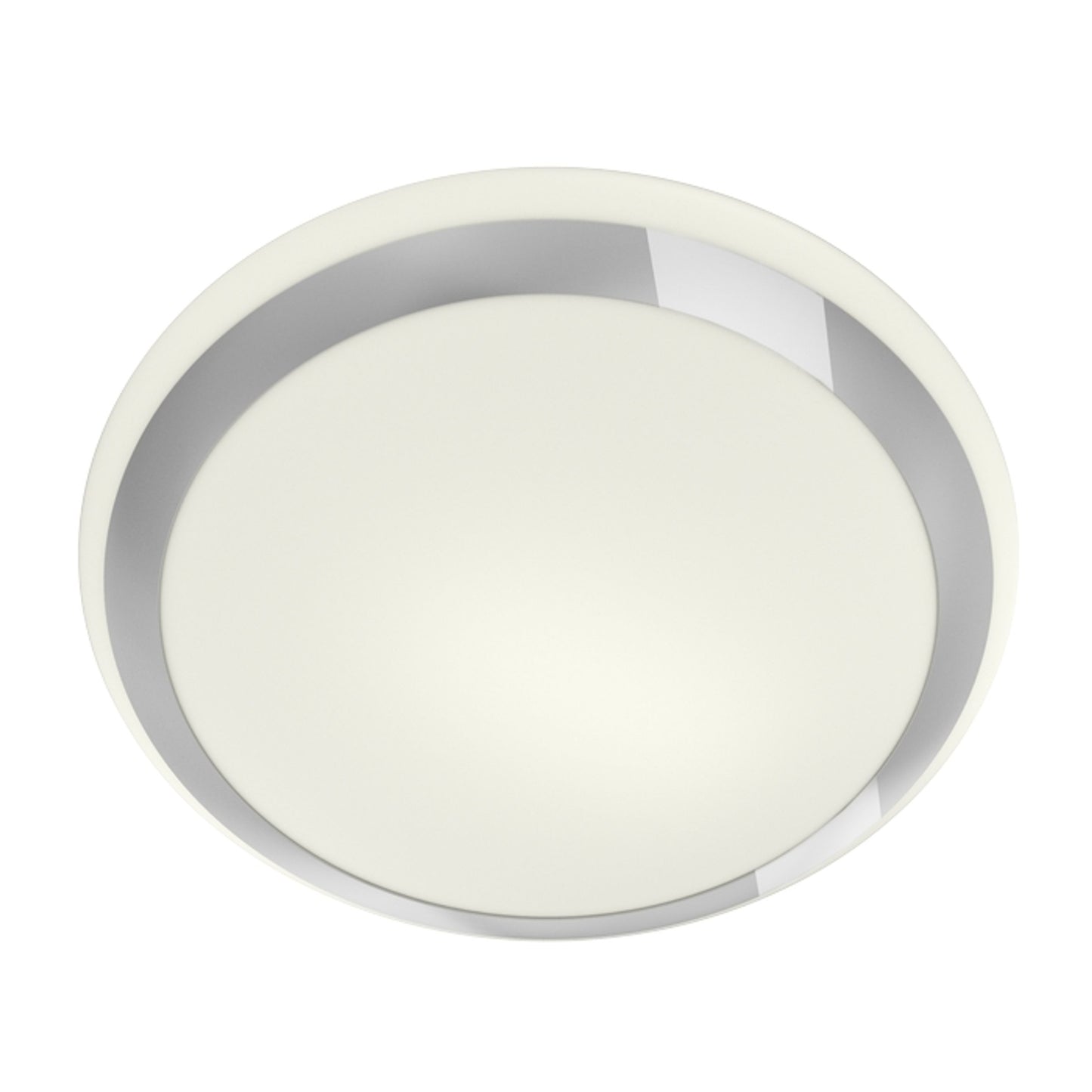 RENDL surface mounted lamp AREA LED ceiling opal-colored glass/chrome 230V LED 24W IP44 3000K R14610 2